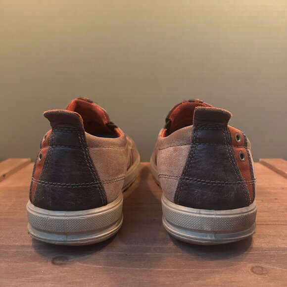 Ecco Mens Brown Slip On Loafer Moccasins Size 44 EU - Picture 3 of 8